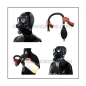 Preview: Deluxe GP7 gasmask-zipperhood-system BUBBLE-G with inhaler-set, tube- and rebreathing-bag-set